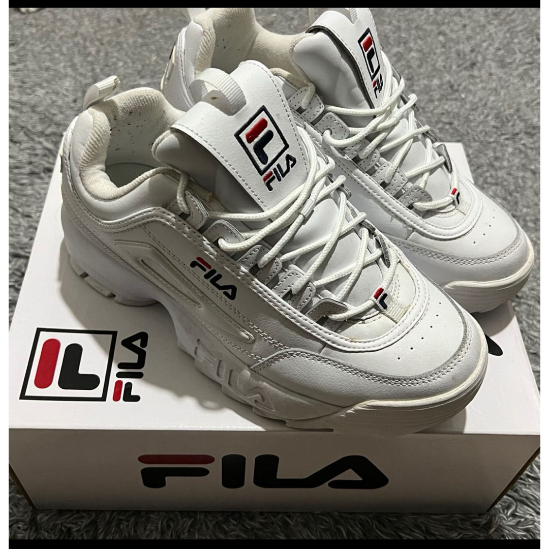 FILA(フィラ)のFila スニーカー - ホワイト / サイズ 26.5cm メンズの靴/シューズ(スニーカー)の商品写真