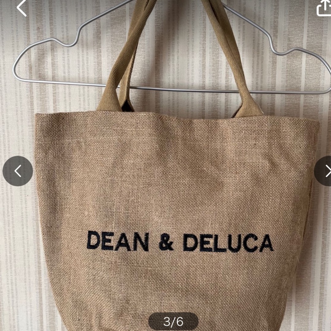 DEAN & DELUCA(ディーンアンドデルーカ)の新品　ディーン＆デルーカ ジュートマーケットトートバッグジュートバッグ Sサイズ レディースのバッグ(トートバッグ)の商品写真