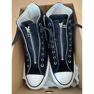 コンバース(CONVERSE)のコンバース　ハイカット　スウェード　紺色　メンズ(スニーカー)