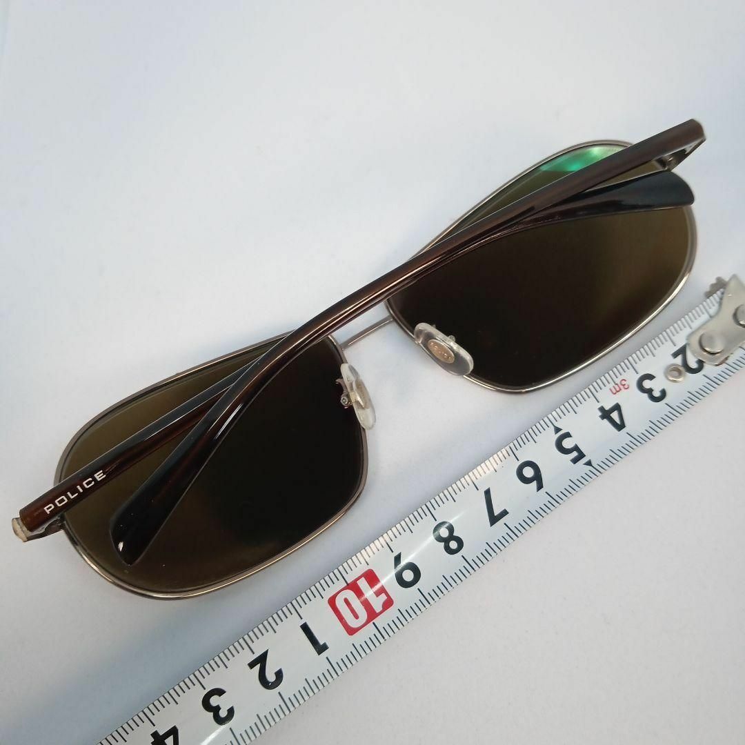 POLICE(ポリス)の83超美品　ポリス　サングラス　メガネ　眼鏡　度弱　S8359J　チタニウム その他のその他(その他)の商品写真