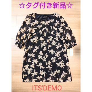 イッツデモ(ITS'DEMO)の新品☆ ITS'DEMO　花柄チュニック　Mサイズ(チュニック)