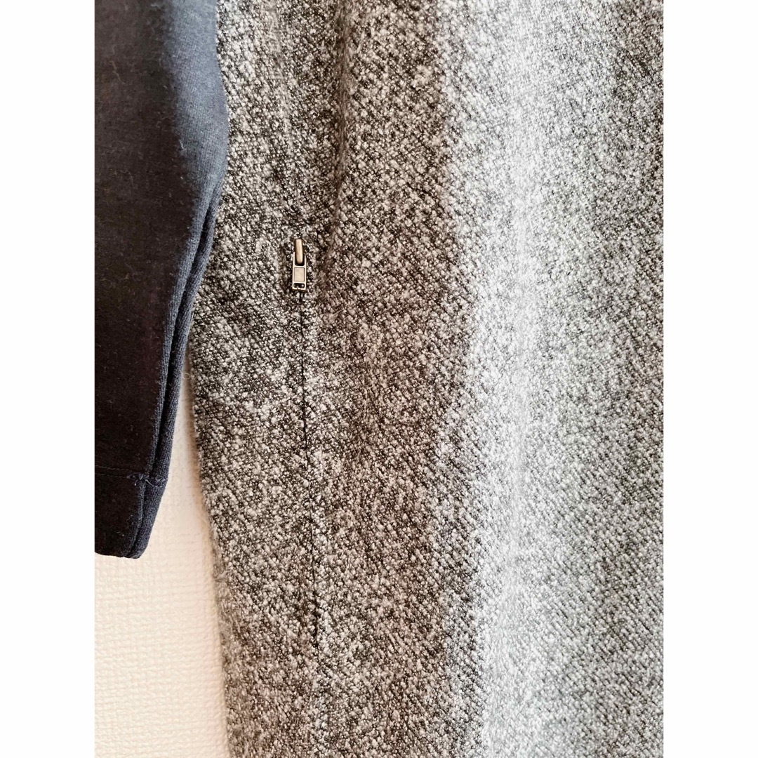 mjuka(ミューカ)のMJUKA　ミューカ　ラグラン　プルオーバー　ウール混トップス　フリーサイズ レディースのトップス(カットソー(長袖/七分))の商品写真