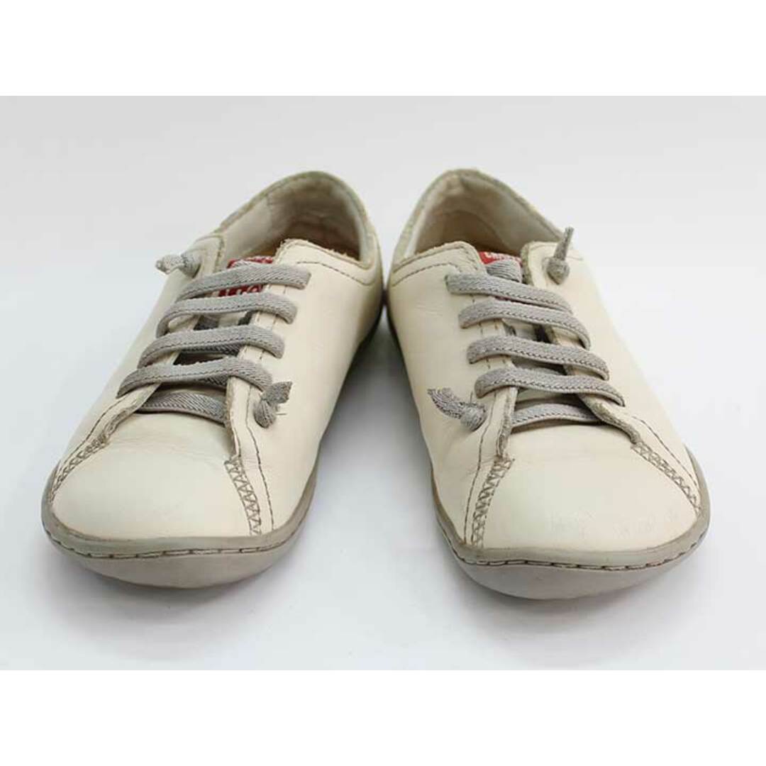 CAMPER(カンペール)の【値下げ!】▼カンペール/CAMPER▼19.5cm位 シューズ/靴 ベージュ×グレー【中古】 子供 キッズ kids  男の子 女の子 春夏秋冬 501132 shoes キッズ/ベビー/マタニティのキッズ靴/シューズ(15cm~)(その他)の商品写真