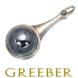 ジョージジェンセン(Georg Jensen)のジョージジェンセン ペンダント トップ ヘマタイト 156 シルバー 925 (その他)