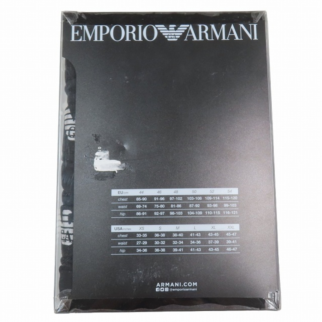 Emporio Armani(エンポリオアルマーニ)のEMPORIO ARMANI 3PACK TRUNKS 下着 ボクサーパンツ メンズのアンダーウェア(トランクス)の商品写真