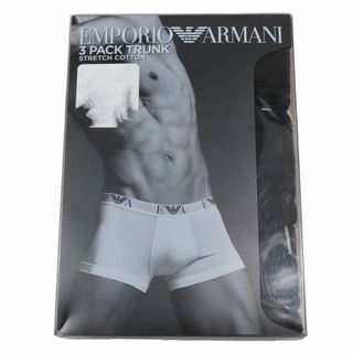 Emporio Armani - EMPORIO ARMANI 3PACK TRUNKS 下着 ボクサーパンツ