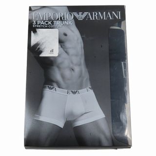 Emporio Armani - EMPORIO ARMANI 3PACK TRUNKS 下着 ボクサーパンツ