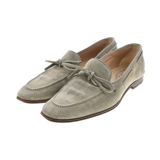 トッズ(TOD'S)のTOD'S ビジネス・ドレスシューズ UK6(24.5cm位) グレーベージュ 【古着】【中古】(ドレス/ビジネス)