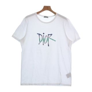 ディオールオム(DIOR HOMME)のDior Homme ディオールオム Tシャツ・カットソー XL 白 【古着】【中古】(Tシャツ/カットソー(半袖/袖なし))