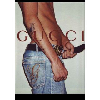 Gucci - 月末セール グッチ 01AW トムフォード期 ロマンティックG デニムパンツ