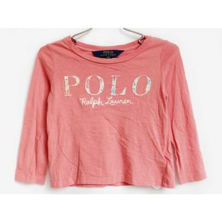 ラルフローレン(Ralph Lauren)の[ラルフローレン/Ralph Lauren]90cm 長袖カットソー/長袖Tシャツ/ロンT ピンク【中古】子供服 キッズ kids ベビー服 baby 女の子 春秋 tops 503042(Ｔシャツ)