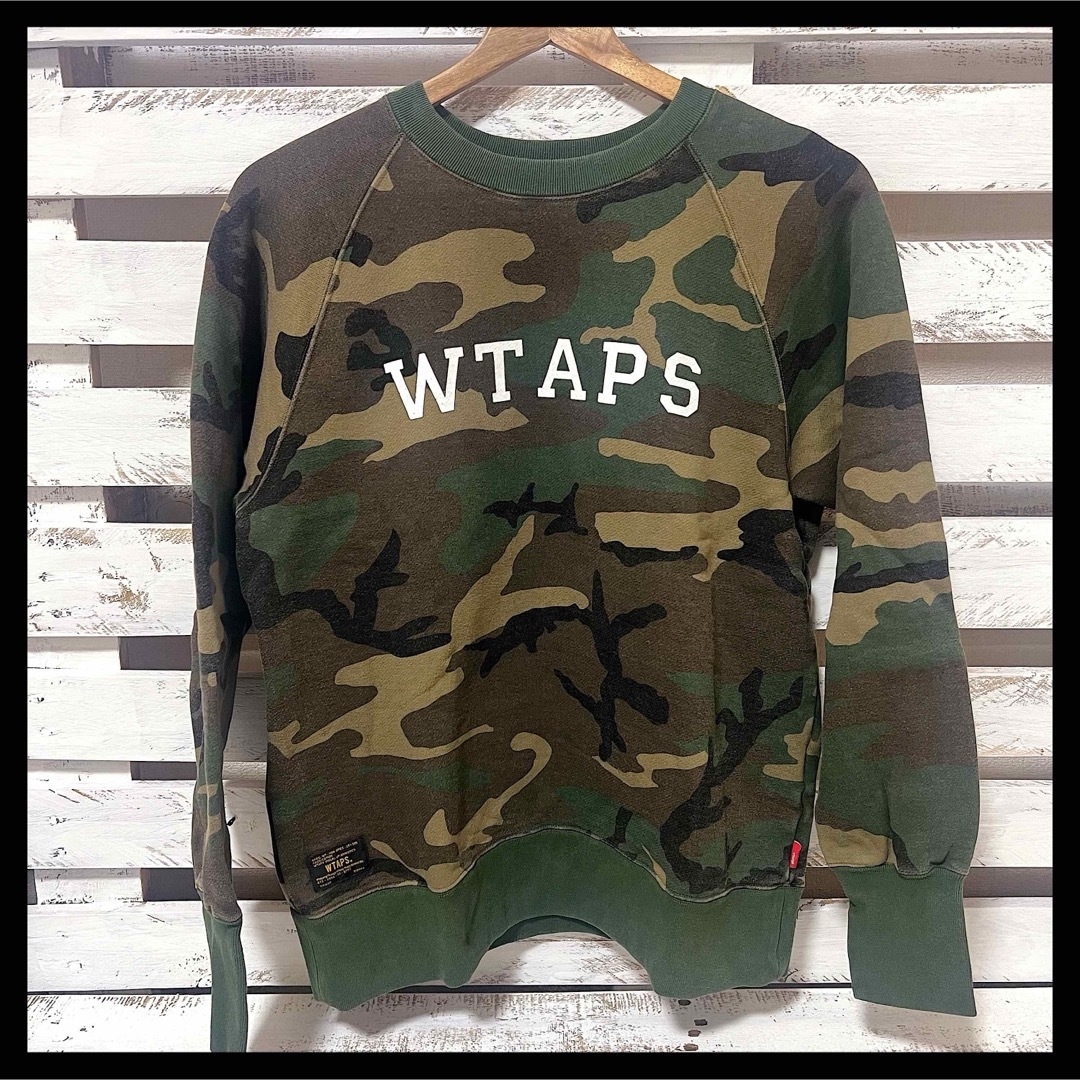 wtaps/カモフラトレーナーの通販 by nico｜ラクマ