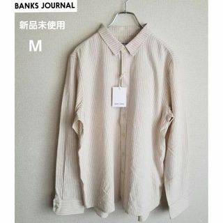 バンクスジャーナル(BANKS JOURNAL)の新品未使用　半額以下 訳あり BANKS JOURNAL バンクス シャツ　M(シャツ)