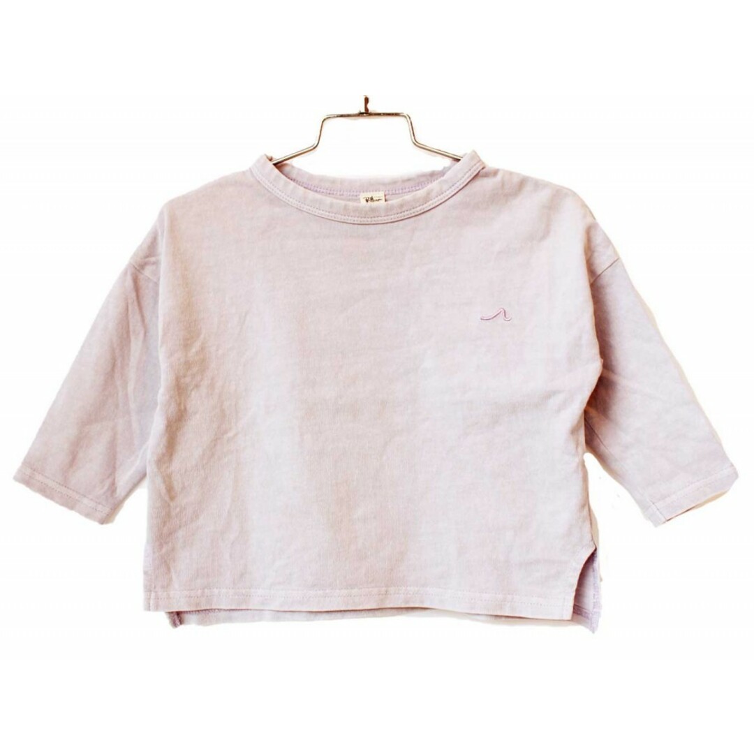 [ロンハーマン/RonHerman]90cm 長袖カットソー/長袖Tシャツ/ロンT 紫【中古】子供服 キッズ kids ベビー服 baby 男の子 女の子 春秋 tops 312042 キッズ/ベビー/マタニティのベビー服(~85cm)(Ｔシャツ)の商品写真