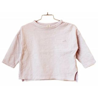 [ロンハーマン/RonHerman]90cm 長袖カットソー/長袖Tシャツ/ロンT 紫【中古】子供服 キッズ kids ベビー服 baby 男の子 女の子 春秋 tops 312042(Ｔシャツ)