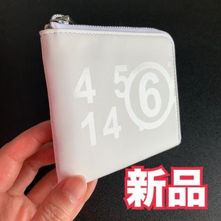 エムエムシックス(MM6)のMM6 ナンバー6 ロゴ コインケース カードホルダー ミニ財布(財布)