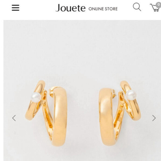 ジュエッテ(Jouete)のjouete パールピアス(ピアス)