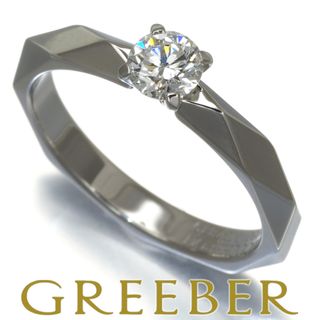 ブシュロン(BOUCHERON)のブシュロン リング ダイヤ ダイヤモンド 0.34ct E VVS2 3EX ファセット ソリテール 52号 Pt950 鑑定書大幅値下げ品(リング(指輪))