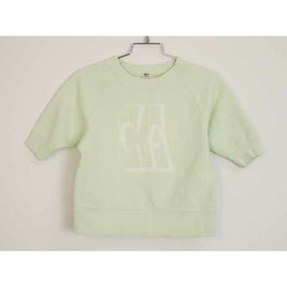 〓ロンハーマン/RonHerman〓100cm 半袖トレーナー/スウェット/スエット 黄緑 【中古】 子供服 キッズ kids 男の子 女の子 春夏 tops 722042