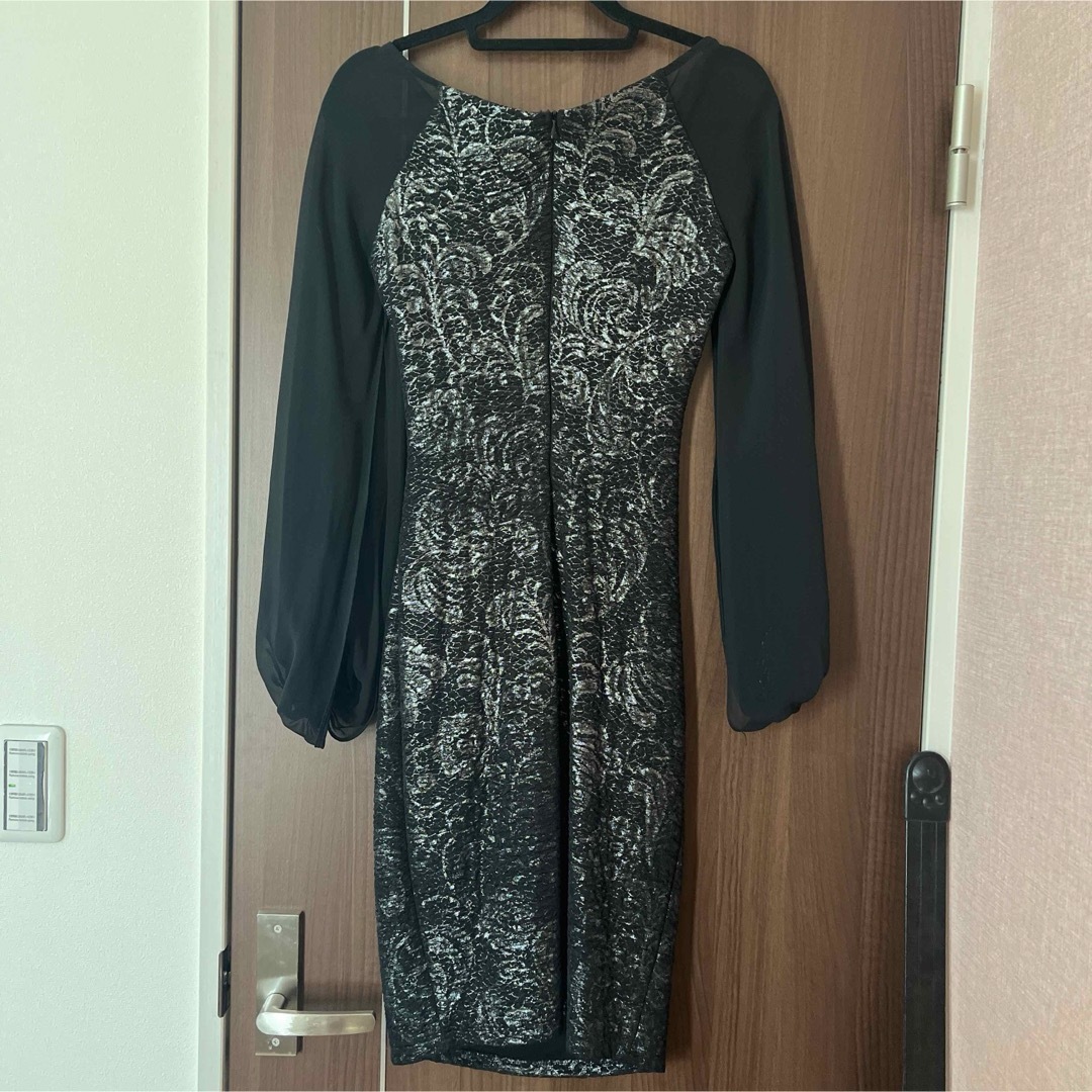 ドレス⭐︎ワンピース⭐︎エレガント⭐︎袖シースルー レディースのフォーマル/ドレス(ナイトドレス)の商品写真