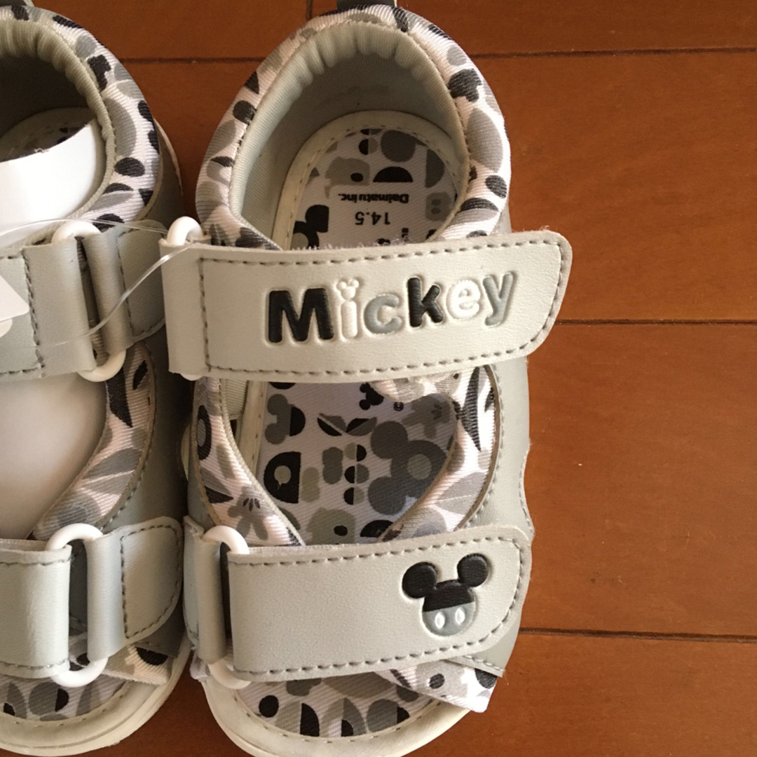 Disney(ディズニー)のdisney baby ディズニー ベビー シューズ ds4151 ブルー キッズ/ベビー/マタニティのベビー靴/シューズ(~14cm)(サンダル)の商品写真