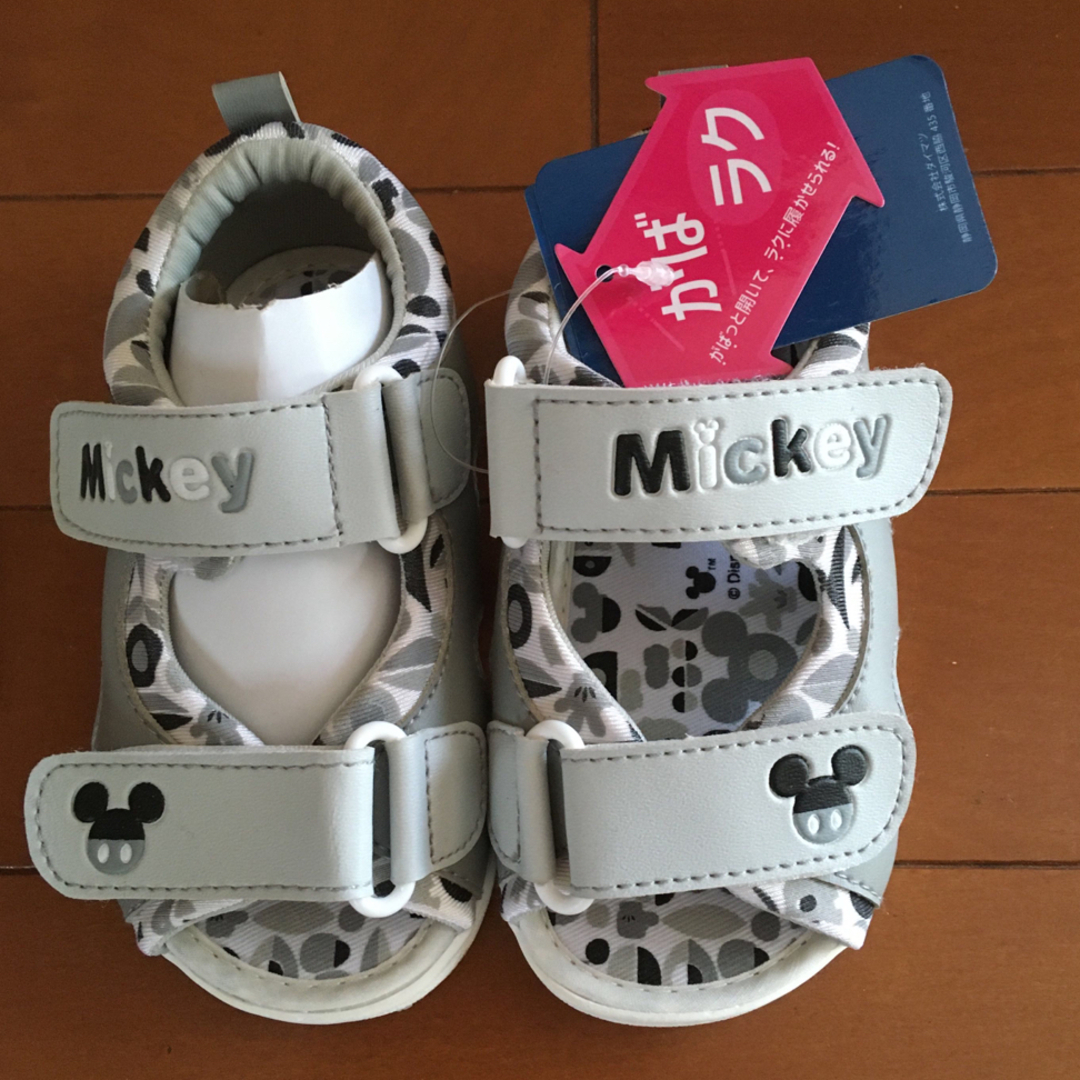 Disney(ディズニー)のdisney baby ディズニー ベビー シューズ ds4151 ブルー キッズ/ベビー/マタニティのベビー靴/シューズ(~14cm)(サンダル)の商品写真