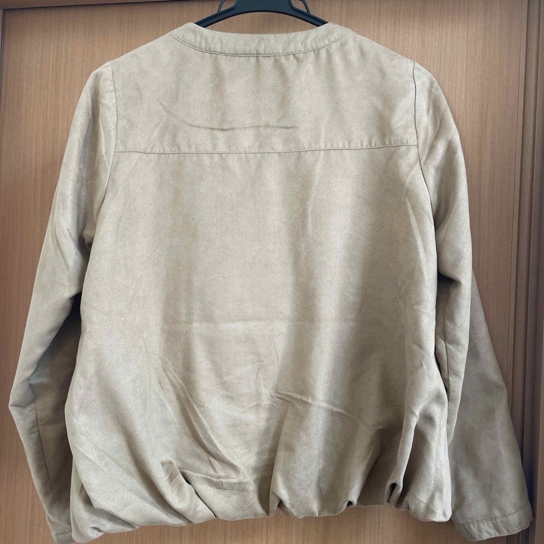 chocol raffine robe(ショコラフィネローブ)の春物アウター　ジャケット　ベージュ レディースのジャケット/アウター(その他)の商品写真