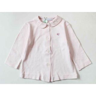 ファミリア(familiar)の【値下げ!】☆ファミリア/familiar☆80cm 長袖カットソーブラウス ピンク 【中古】子供服 キッズ kids ベビー服 baby 女の子 春秋 823032 tops(シャツ/カットソー)