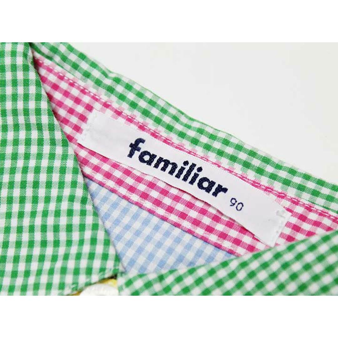 familiar(ファミリア)の‡ファミリア/familiar‡90cm 長袖シャツ マルチ【中古】子供服 キッズ kids ベビー服 baby 男の子 春 822032 tops キッズ/ベビー/マタニティのベビー服(~85cm)(シャツ/カットソー)の商品写真