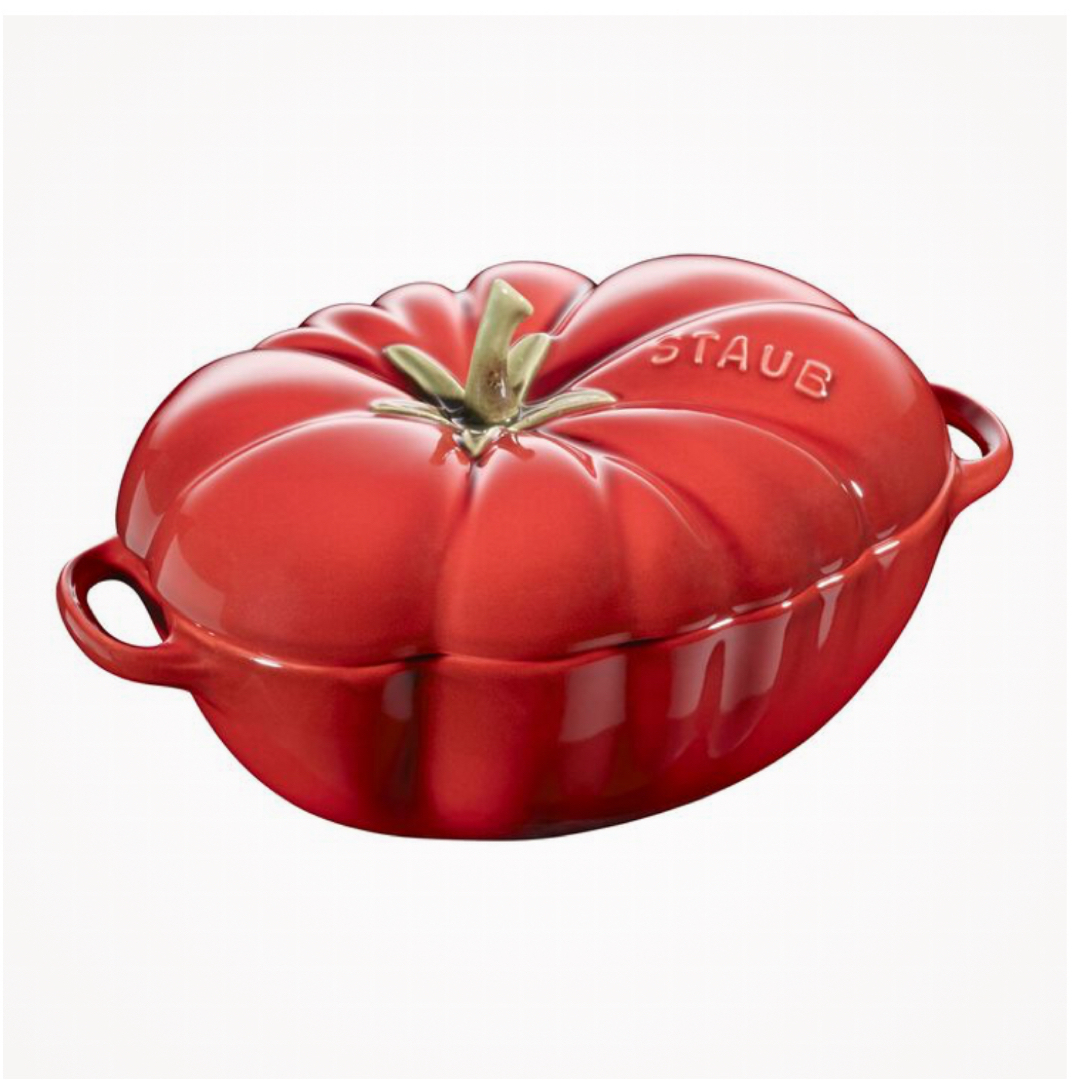 STAUB(ストウブ)のSTAUB   トマトココットS【5/4掲載終了予定】 インテリア/住まい/日用品のキッチン/食器(食器)の商品写真