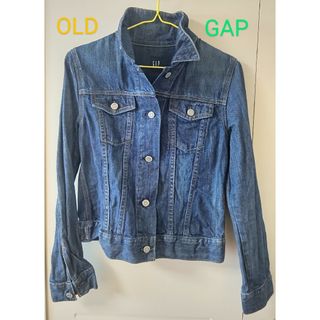 ギャップ(GAP)のOLD GAP 青タグ ウエスタン風ステッチ デニムジャケット Gジャン XS(Gジャン/デニムジャケット)