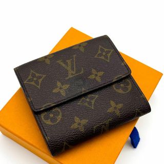 ルイヴィトン(LOUIS VUITTON)の【極美品】ルイヴィトン　ポルトモネビエカルトクレディ　モノグラム　ミニ財布　茶色(財布)