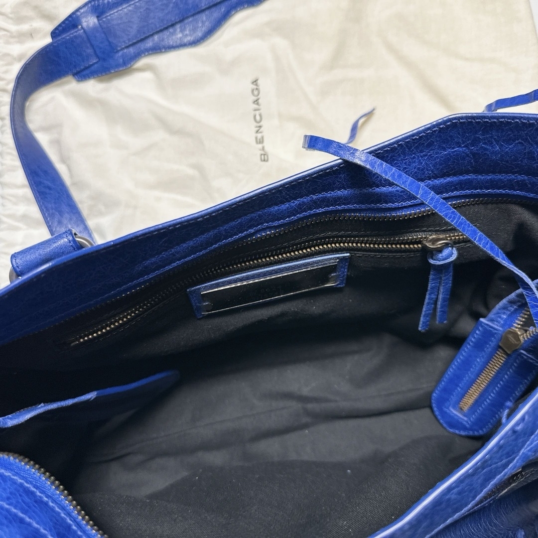 美品 バレンシアガ シティ バッグ ブルー ザシティ 美品 バレンシアガ シティ バッグ ブルー ザシティ