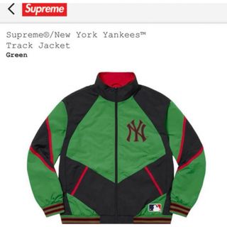 シュプリーム(Supreme)のsupreme  21AW NewYorkYankees TrackJacket(ナイロンジャケット)