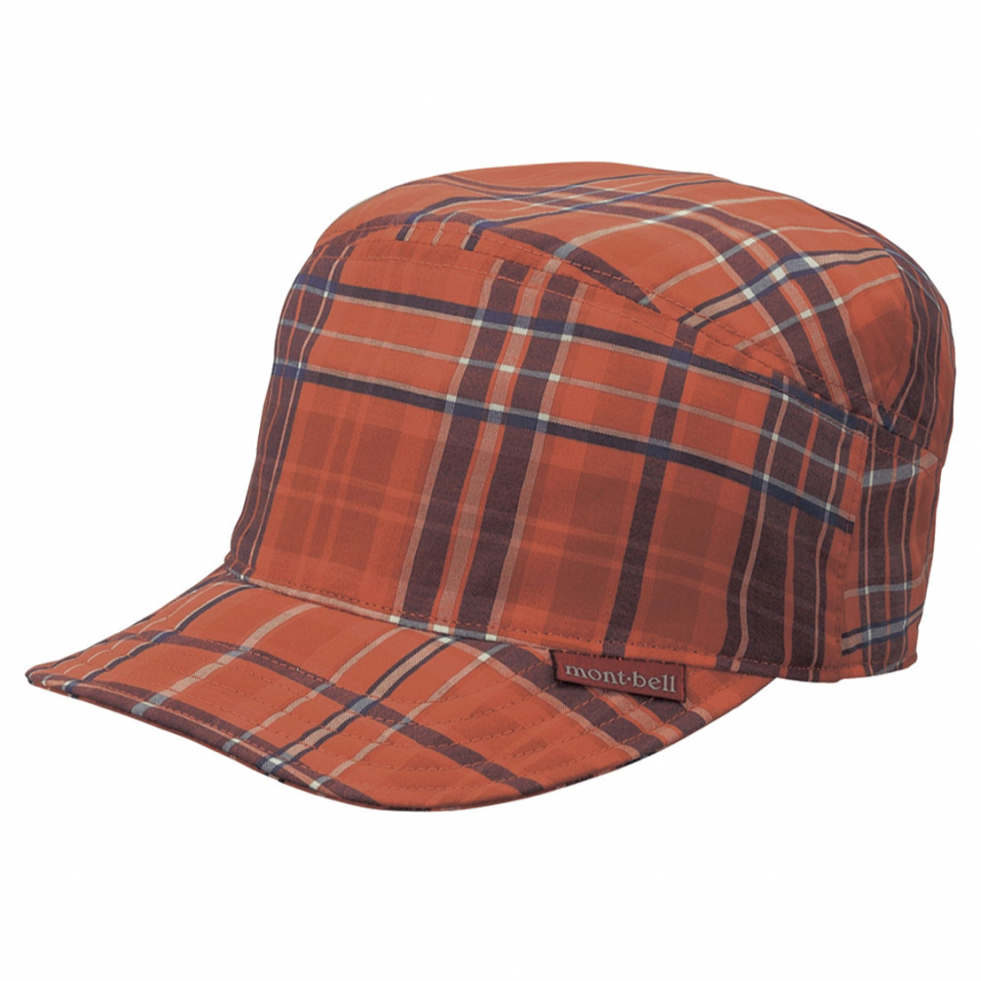mont bell(モンベル)の【新品　タグ付き】モンベル　WIC.ライト キャスケット　M L オレンジ メンズの帽子(キャスケット)の商品写真