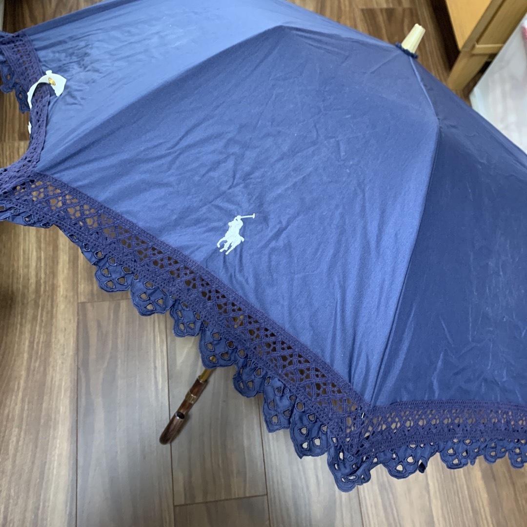 POLO RALPH LAUREN(ポロラルフローレン)のPOLO ラルフローレン　折りたたみ日傘 レディースのファッション小物(傘)の商品写真