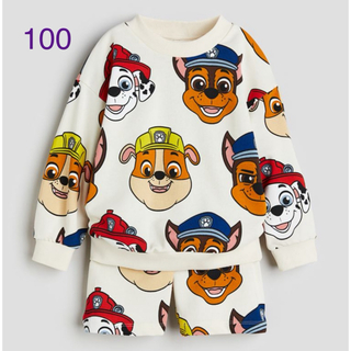 新品　パウパトロール　スウェット　シャツ & パンツ　100