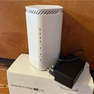 エヌイーシー(NEC)のSpeed Wi-fi HOME 5G L12 NEC(PC周辺機器)