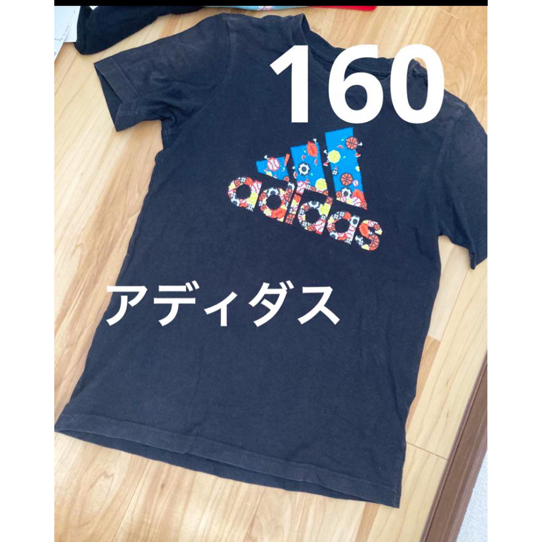 adidas(アディダス)のアディダスTシャツ160 キッズ/ベビー/マタニティのキッズ服男の子用(90cm~)(Tシャツ/カットソー)の商品写真