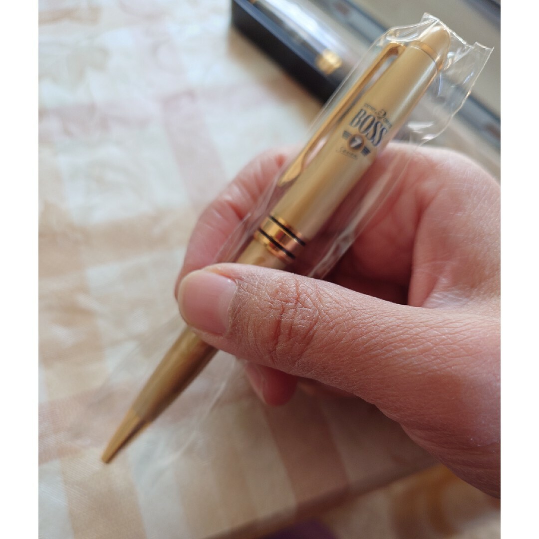サントリー(サントリー)のBOSSBLACK　ボールペン2本セット エンタメ/ホビーのコレクション(ノベルティグッズ)の商品写真