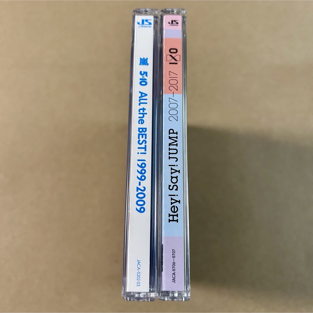 嵐(アラシ)の🎧【嵐】＆【Hey!Say!JUMP】アルバム CD ２点セット エンタメ/ホビーのCD(ポップス/ロック(邦楽))の商品写真