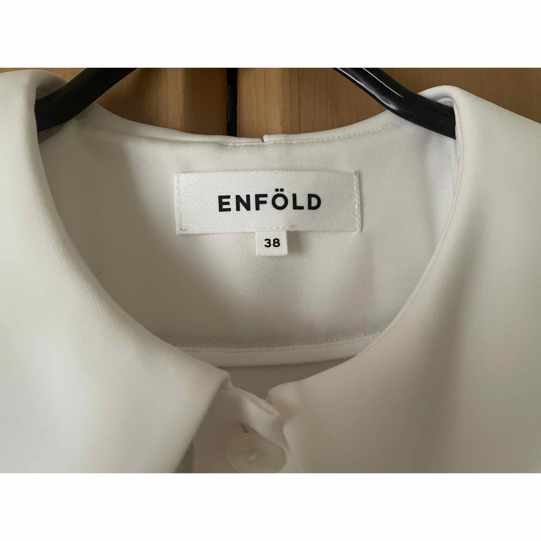 ENFOLD(エンフォルド)の【あきぼん様】enfold ASYMMETRY-COLLAR BLOUSE レディースのトップス(シャツ/ブラウス(長袖/七分))の商品写真