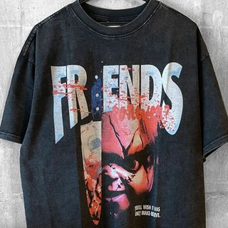 チャイルドプレイ チャッキー ホラー　映画　半袖　Tシャツ　ハロウィン　原宿(Tシャツ/カットソー(半袖/袖なし))