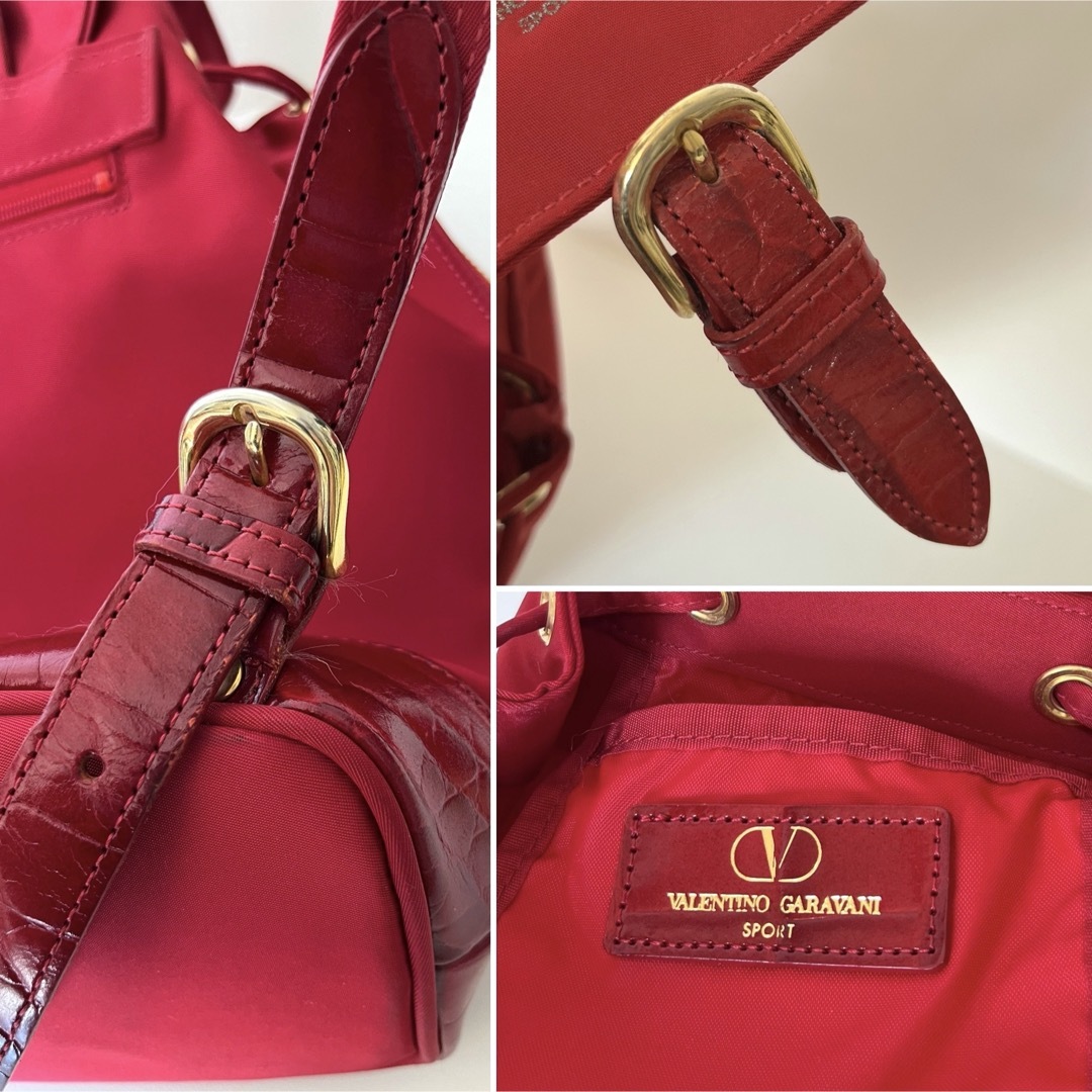 valentino garavani(ヴァレンティノガラヴァーニ)の【Vintage】美品★VALENTINO GARAVANI リュック レディースのバッグ(リュック/バックパック)の商品写真