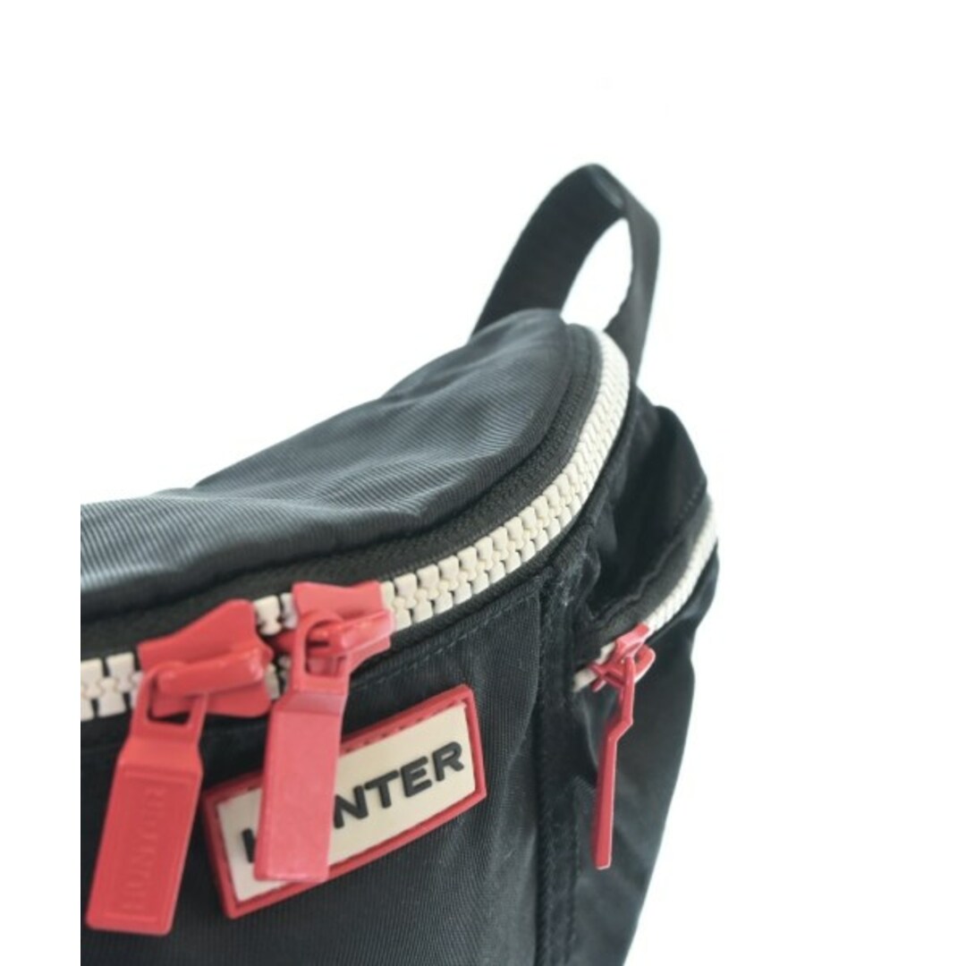HUNTER(ハンター)のHUNTER ハンター ショルダーバッグ - 黒 【古着】【中古】 レディースのバッグ(ショルダーバッグ)の商品写真