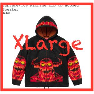 シュプリーム(Supreme)のSupreme Toy Machine Zip  Hooded Sweater(パーカー)