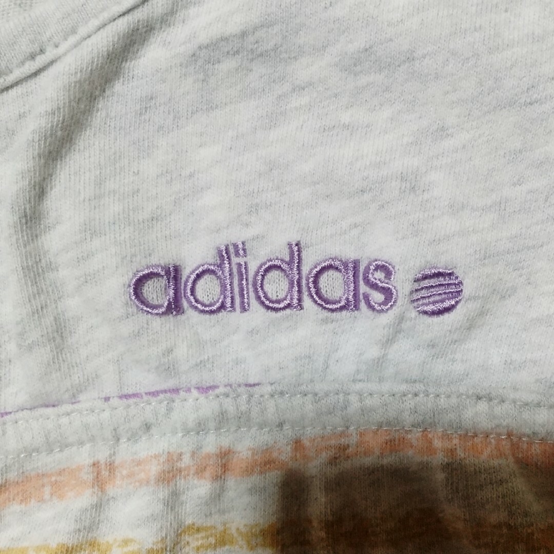 adidas(アディダス)のadidas マルチカラーストライプ ワンピース レディース レディースのワンピース(ミニワンピース)の商品写真