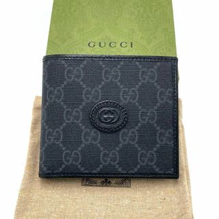 グッチ(Gucci)の【未使用】Gucci グッチ GGスプリーム コンパクトウォレット 673000(折り財布)