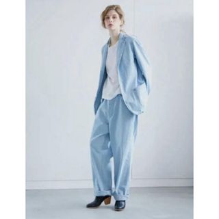 comoli デニム セットアップ ジャケット パンツ 2 comoli デニム セットアップ ジャケット パンツ 2