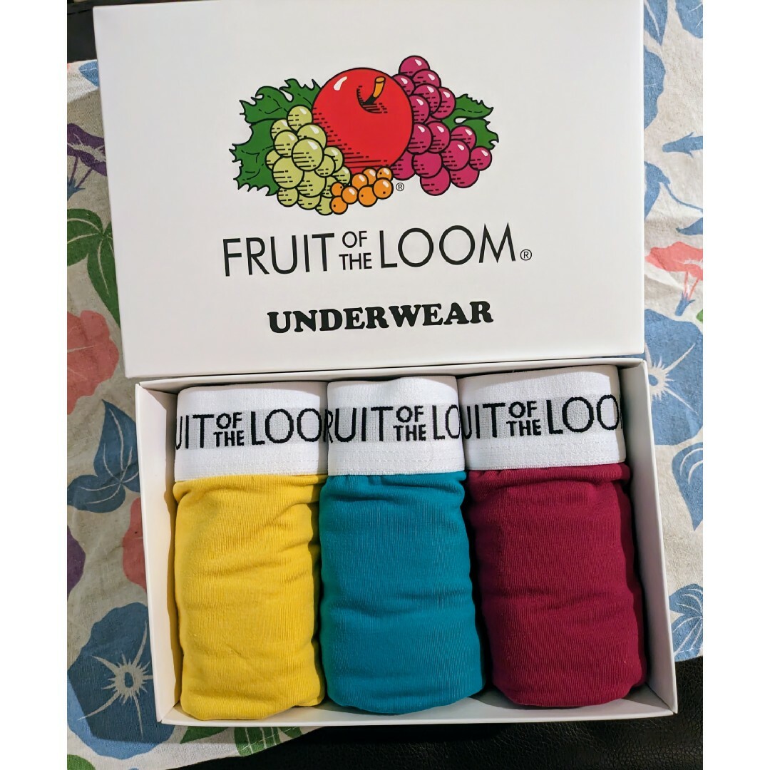 FRUIT OF THE LOOM(フルーツオブザルーム)のFRUIT OF THE LOOM　BOX入り無地3Pボクサーパンツ メンズのアンダーウェア(ボクサーパンツ)の商品写真